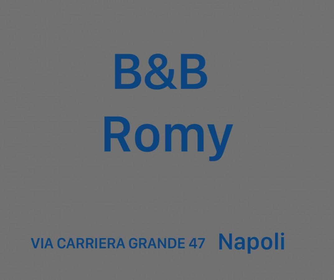 B&B Romy Napoli Eksteriør bilde